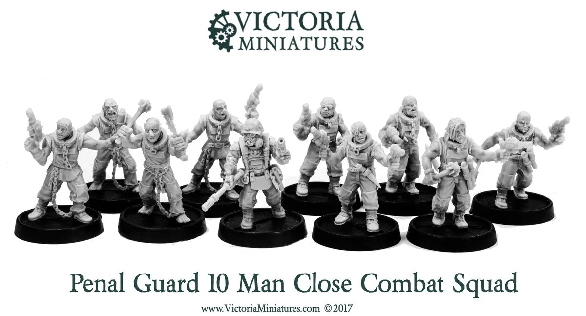 Penal Guard 10 Man Close Combat Squad