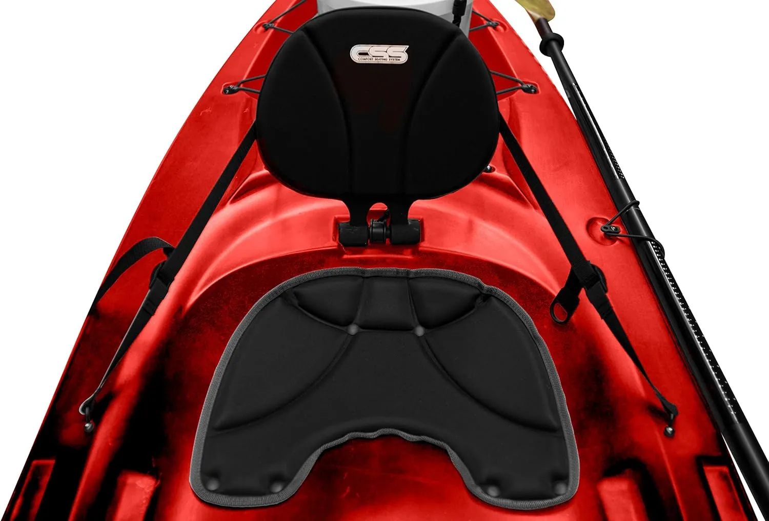 Perception Pescador 12 | Sit on Top Fishing Kayak with Front Storage Well | Large Rear Storage and Dual Rod Holders | 12'