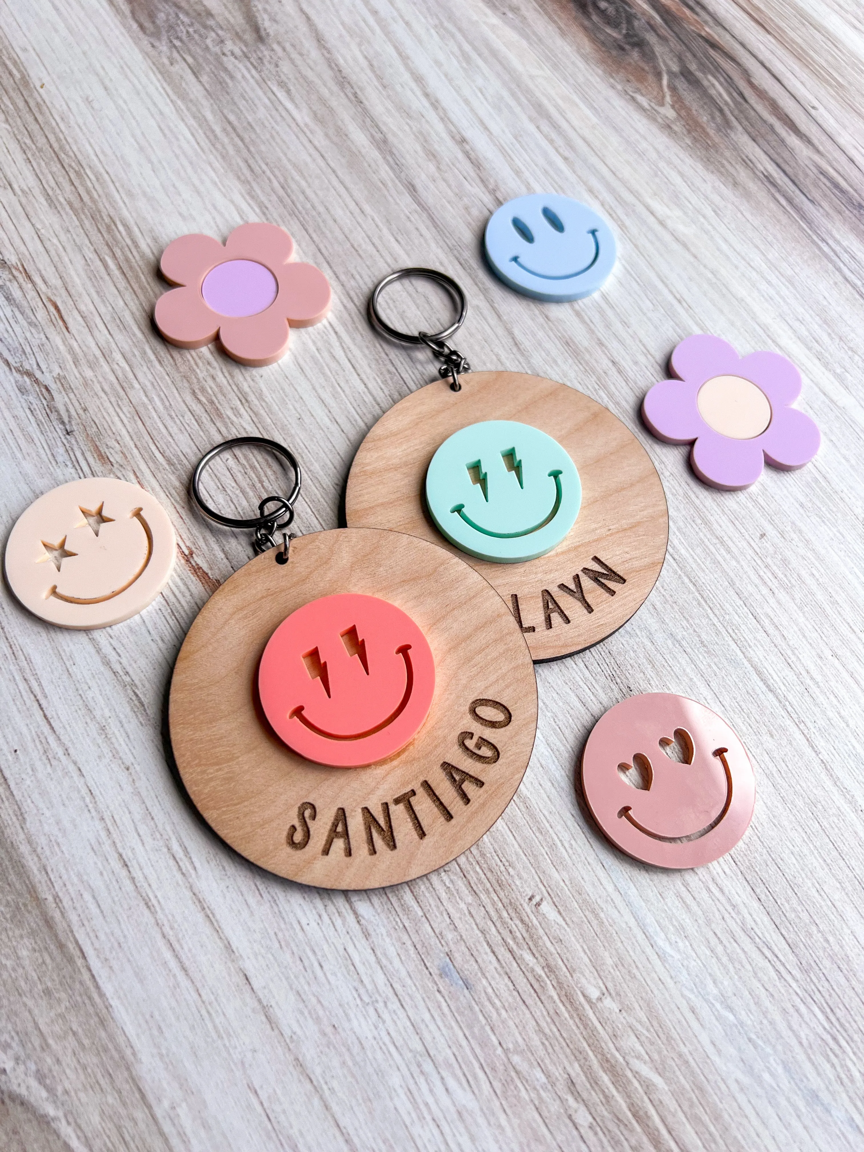 Personalized Retro Name Tags