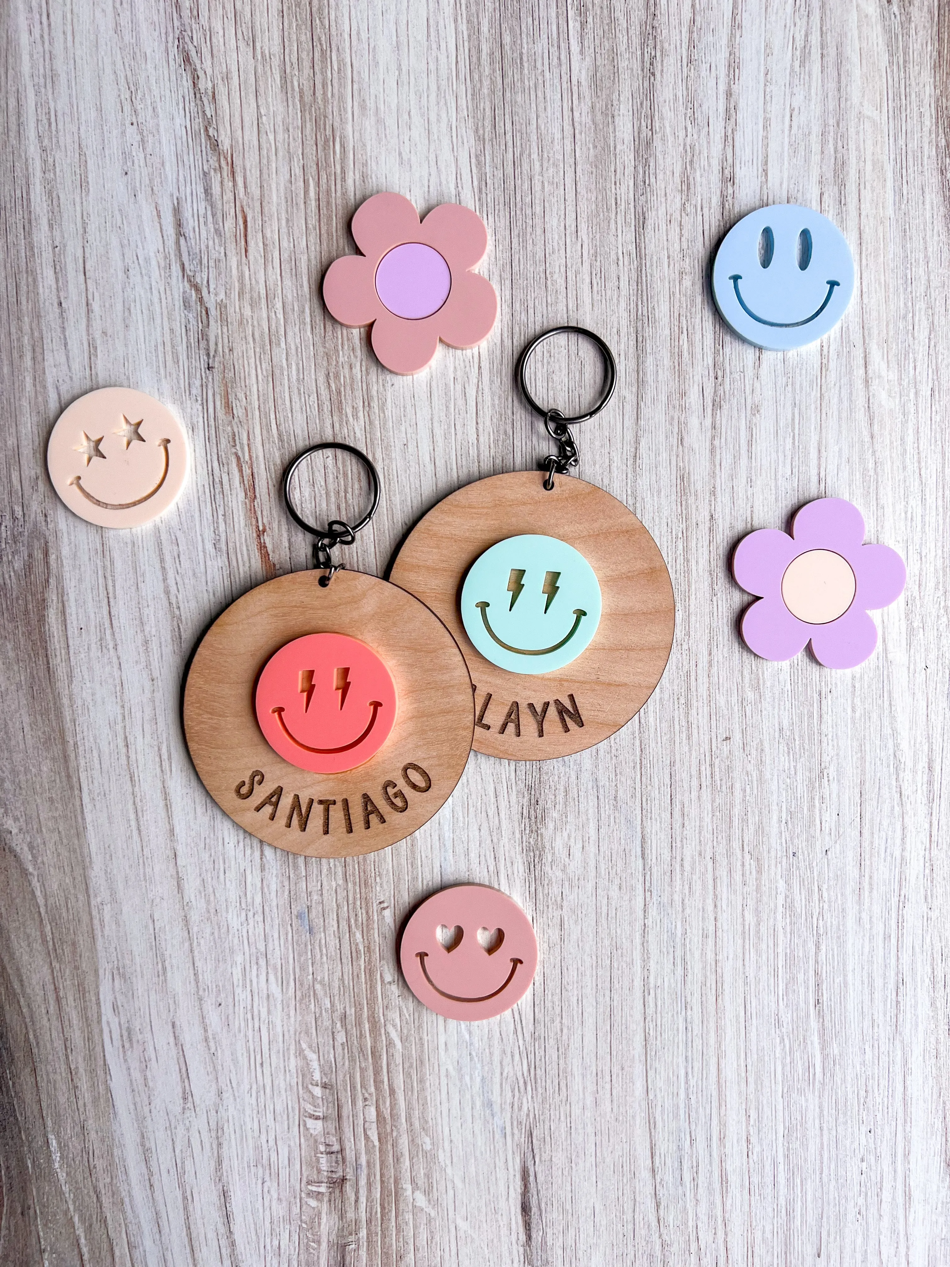 Personalized Retro Name Tags