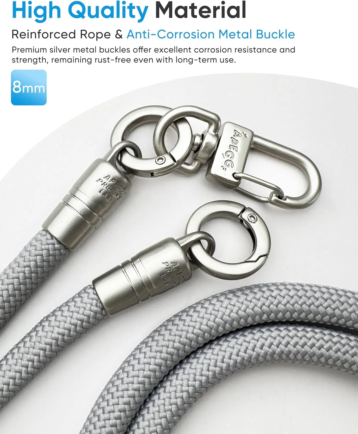 Phone Lanyard Universal Phone Strap crossbody Adjustable Anti-Drop Neck Strap with 2 Phone Tether Patches & Wrist Strap