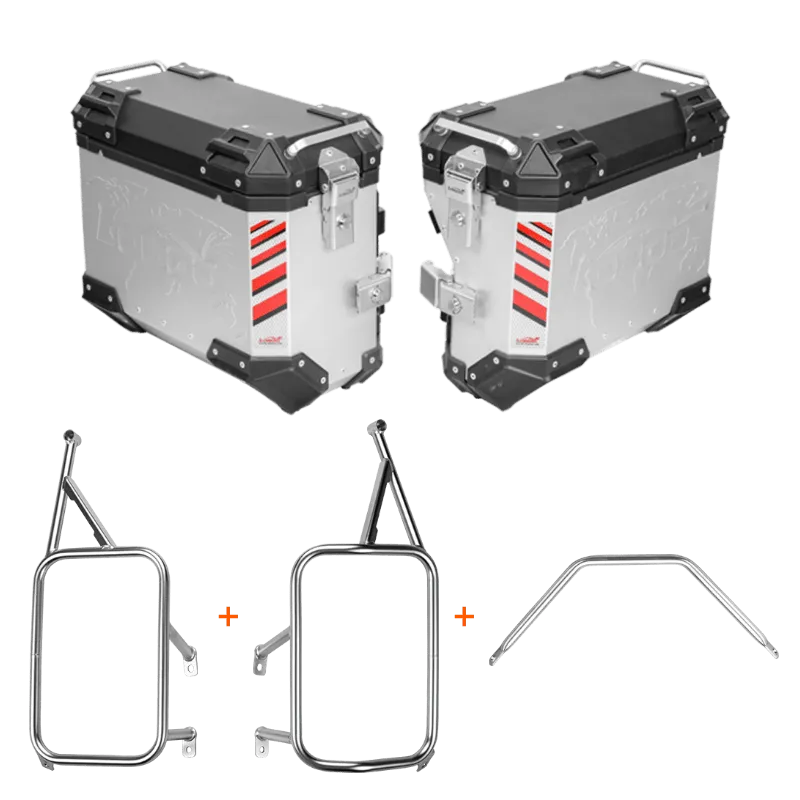 PIKE TRACKER Series Side Cases and Top Case-APRILIA TUAREG660