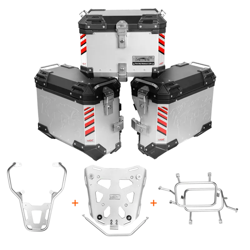 PIKE TRACKER Series Side Cases and Top Case-Harley-Davidson Pan America 1250 (2021- )