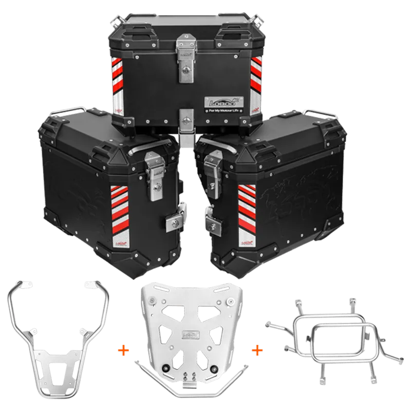 PIKE TRACKER Series Side Cases and Top Case-Harley-Davidson Pan America 1250 (2021- )