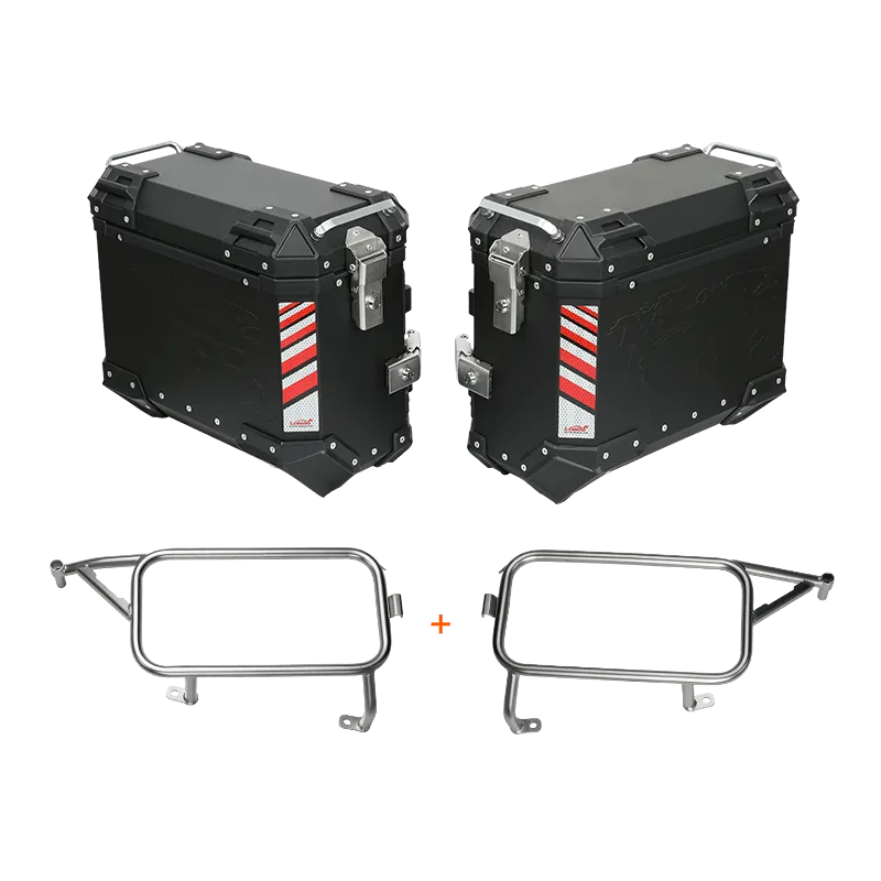 PIKE TRACKER Series Side Cases and Top Case-TRUMPH Tiger 1200 GT PRO (2023- )