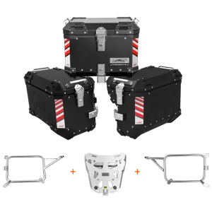 PIKE TRACKER Series Side Cases and Top Case-TRUMPH Tiger 900 RALLY PRO (2021- )