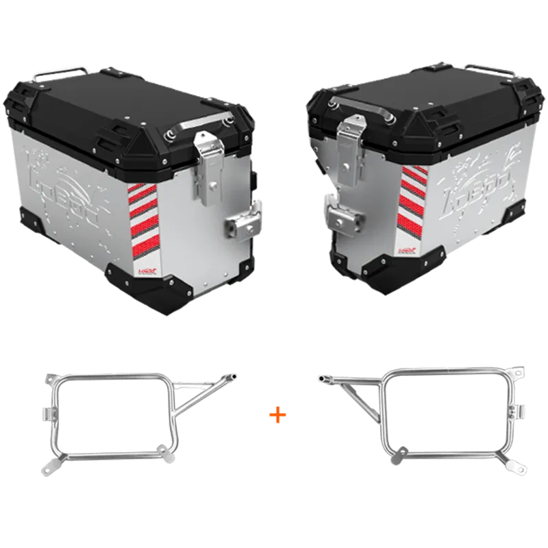 PIKE TRACKER Series Side Cases and Top Case-TRUMPH Tiger 900 RALLY PRO (2021- )