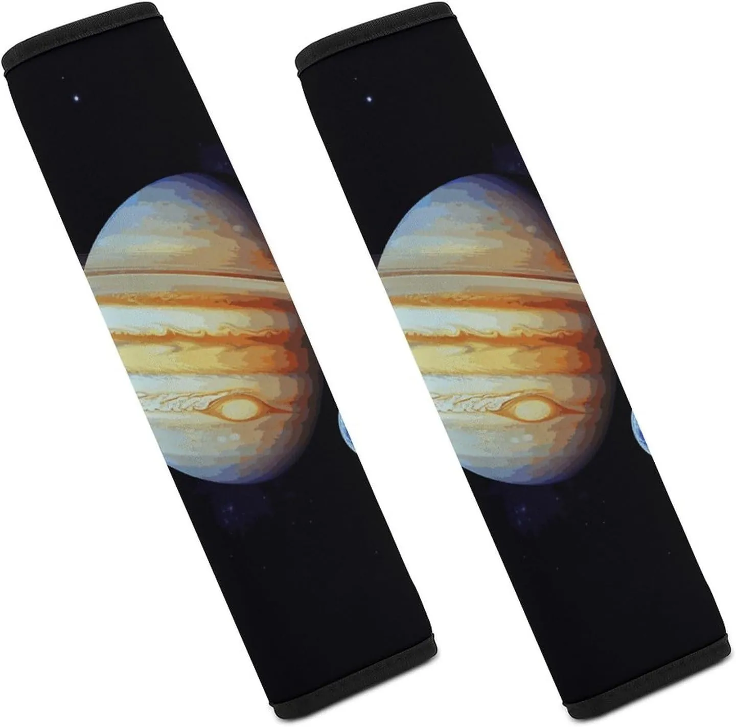 Planet Jupiter Auto Seat Belt Cover 2PCS Universal Car Seat Belt Shoulder Protector Pad, Protect Your Shoulders and Neck for Car Seat Belt, Shoulder Bag, Backpack