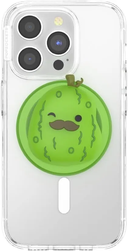 PopSockets Round Phone Grip Compatible with MagSafe, Adapter Ring Included, Phone Holder, Wireless Charging Compatible - PopOut Squishmallows Charles