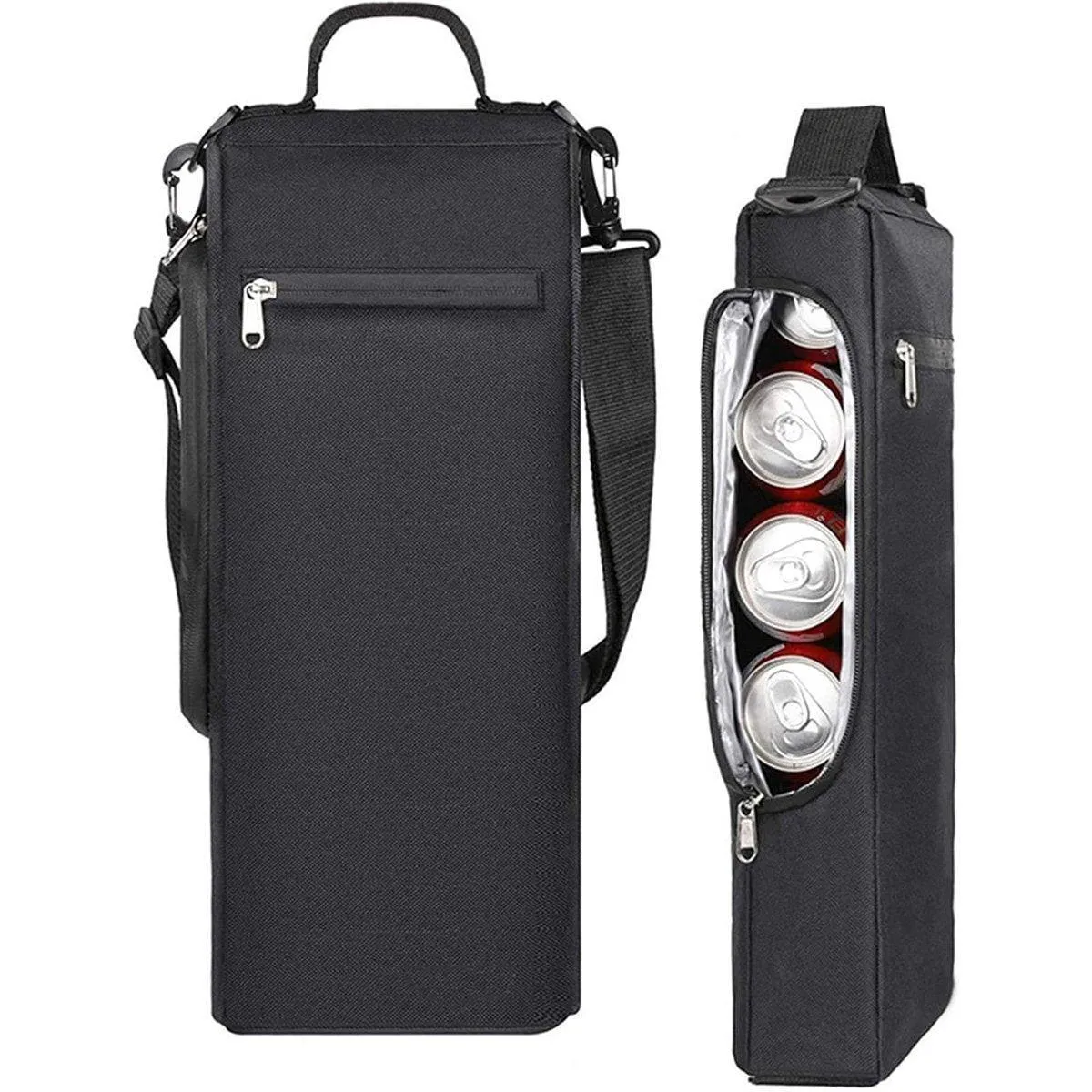 Portable Insulated Golf Cooler Bag Cold Storage Beverage Ice Bag for Cans Drinks