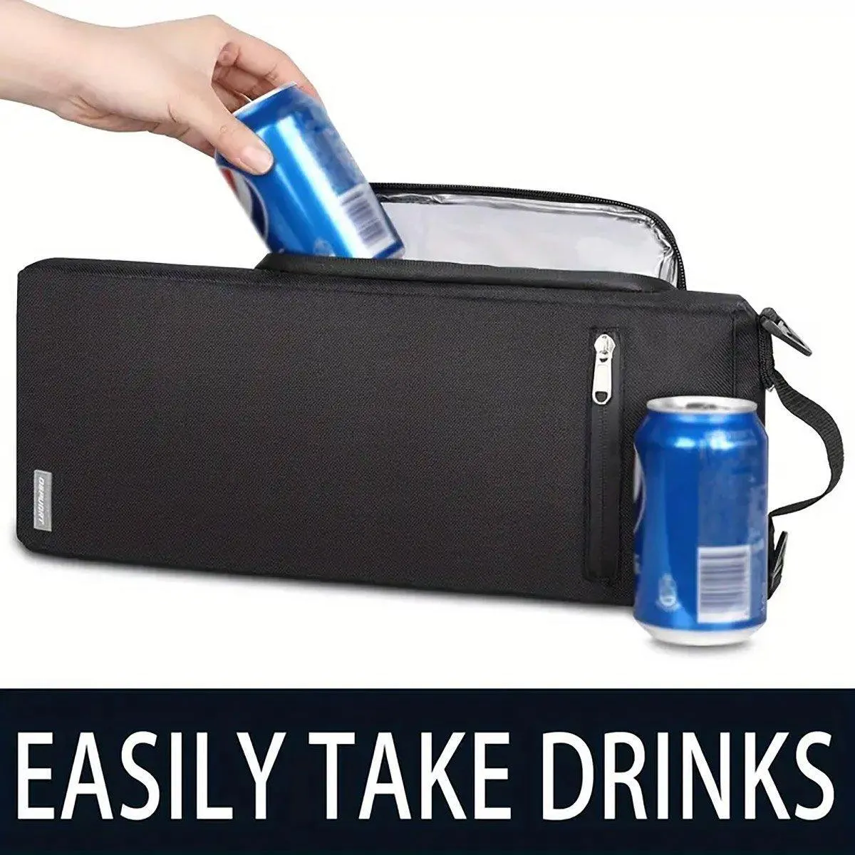 Portable Insulated Golf Cooler Bag Cold Storage Beverage Ice Bag for Cans Drinks