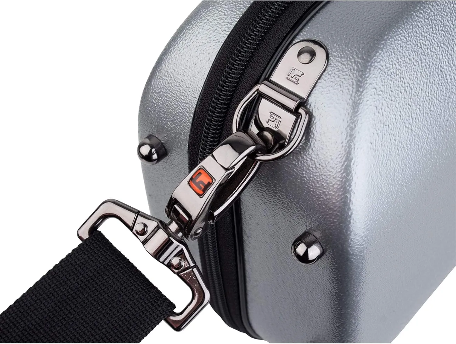 Protec Micro-Sized ABS Protection Clarinet Case, Silver (BM307SX)