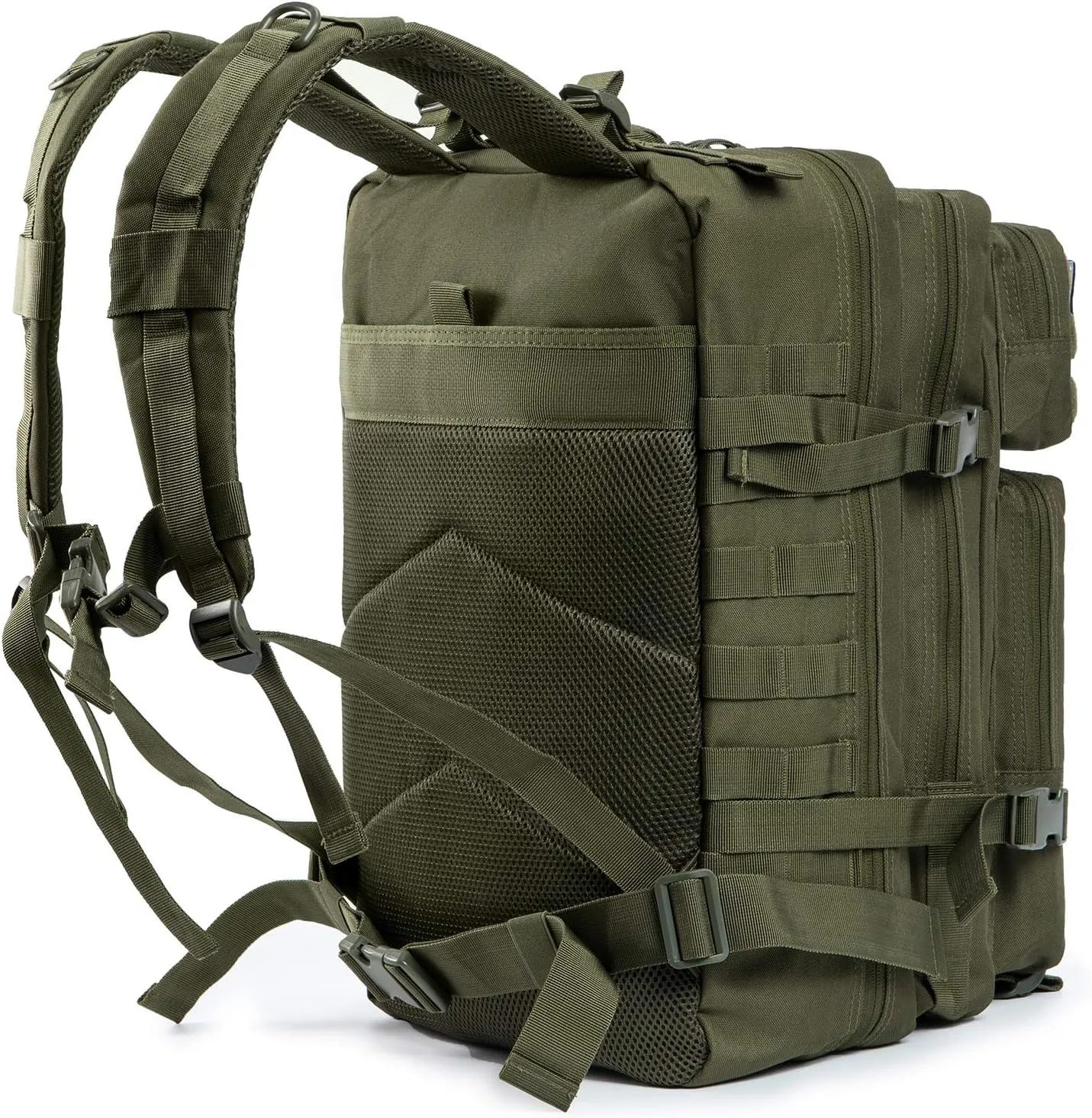 QT&QY 45L Military Tactical Backpacks Molle Army Assault Pack 3 Day Bug Out Bag Hiking Treeking Rucksack…