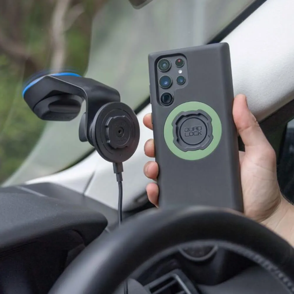 Quad Lock Car Suction Windscreen / Dash Mount