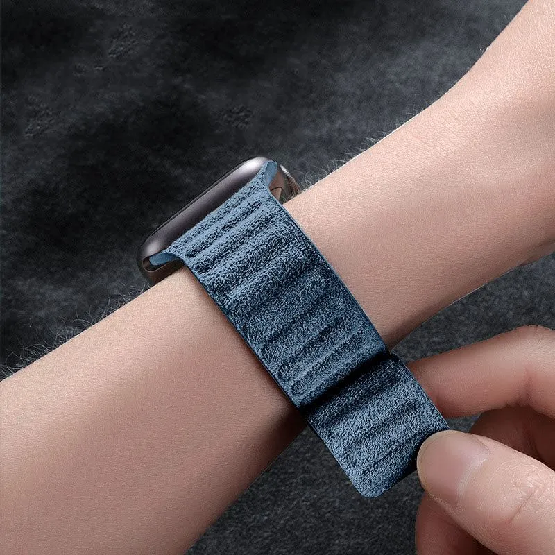"Magnetic Band" Alcantara Band For Apple Watch