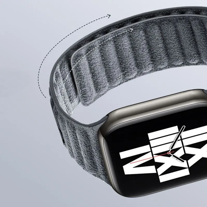 "Magnetic Band" Alcantara Band For Apple Watch