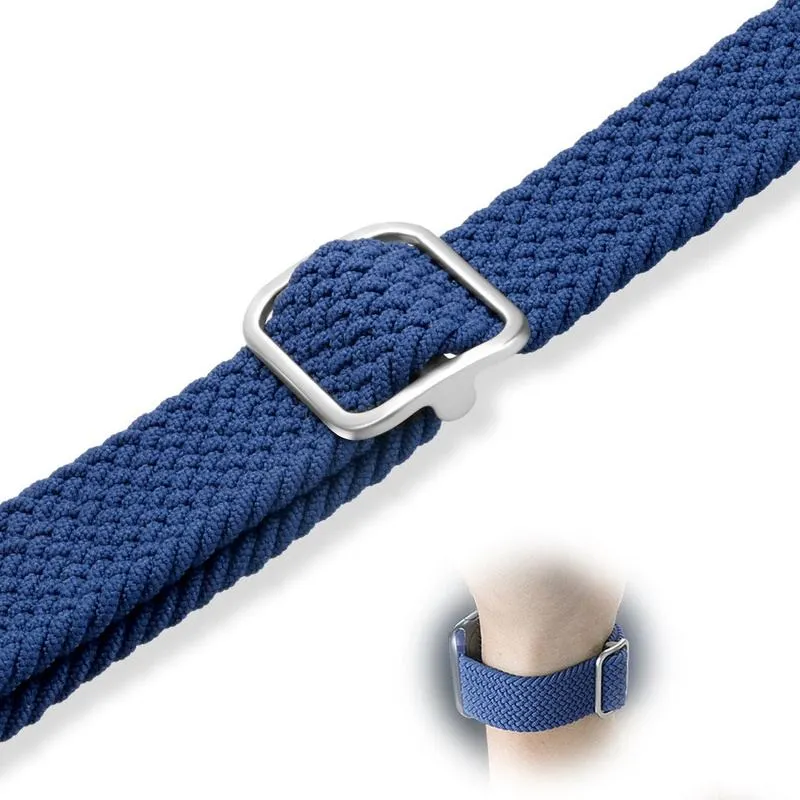 "Stripe Band" Nylon Braided Band For Apple Watch