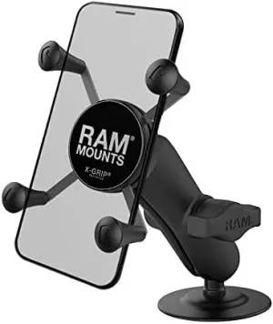 RAM MOUNTS X-Grip Phone Mount with Flex Adhesive Base RAP-B-378-UN7U