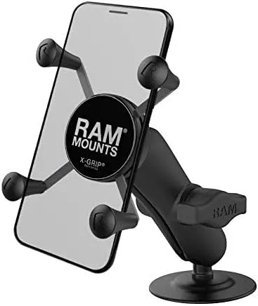 RAM MOUNTS X-Grip Phone Mount with Flex Adhesive Base RAP-B-378-UN7U