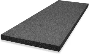 Ramede Customizable Polyethylene Foam Sheet Gun Foam Insert Pad Cushion for Gun Packing Case, Crafts, Transport, Toolbox Storage, Organization, DIY Projects(1 Piece,54 x 16 x 1.5 Inch)