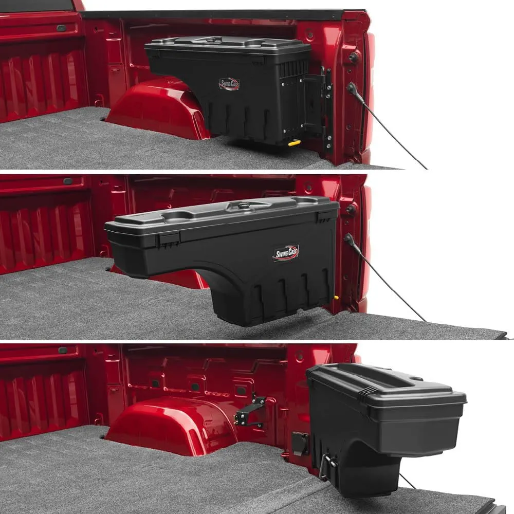 RealTruck UnderCover SwingCase Truck Bed Storage Box | SC302D | Fits 2019 - 2025 Dodge Ram 1500/2500 Drivers Side (New Body Style)