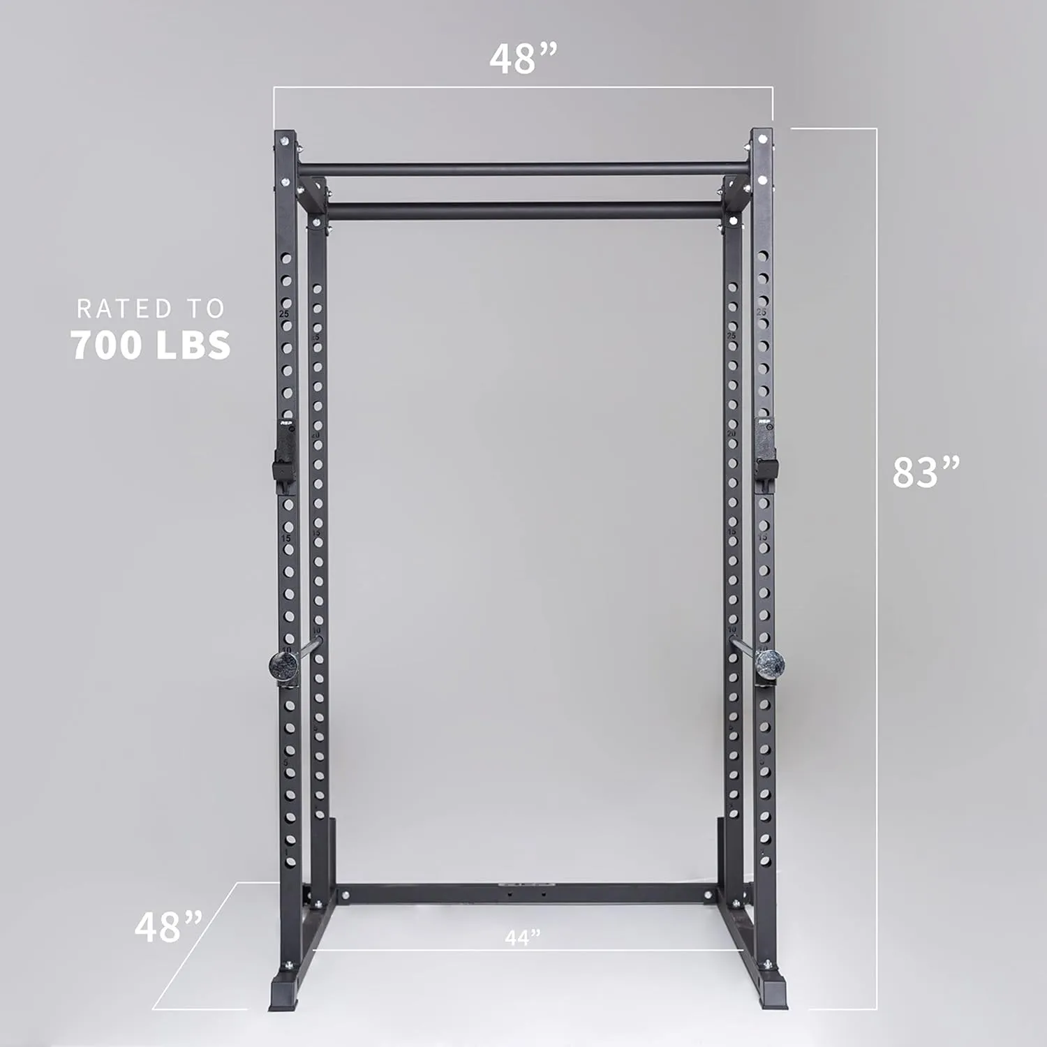 REP Fitness Power Rack – PR-1000 – Dual Pullup Bars, Numbered Uprights, 1000 lb Rated, and Optional Upgrades