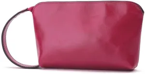 Retro Clutch Handbag With Zipper Mini Coin Key Purse Card Holder Pouch Genuine Leather Wristlet Wallet for Women