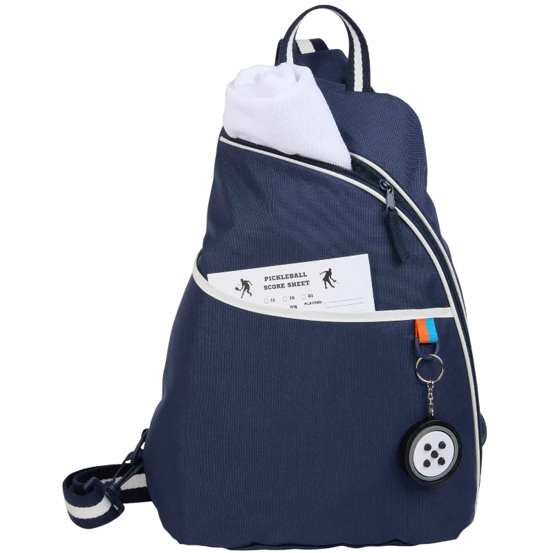 Retro Sport Recycled Sling Backpack