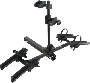 Rider X Hitch Bicycle Rack for 2 Bikes, Bike Rack for Cars SUVs Trucks, Anti-Wobble Locking Bike Rack for Tow Hitch with 2 Inch Receiver, Bike Carrier Platform Fits 16'' to 29'' Bikes
