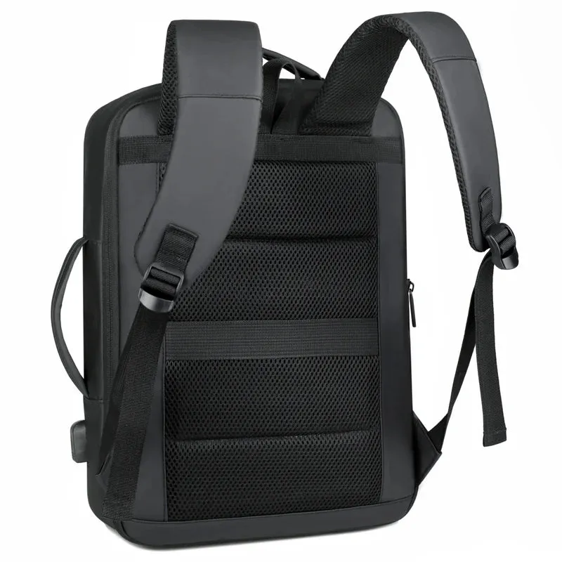 Rilibegan Men Travel Backpack Expand Oxford Big Capacity USB Charge Business Male Backpacks Computer Men Backpacks