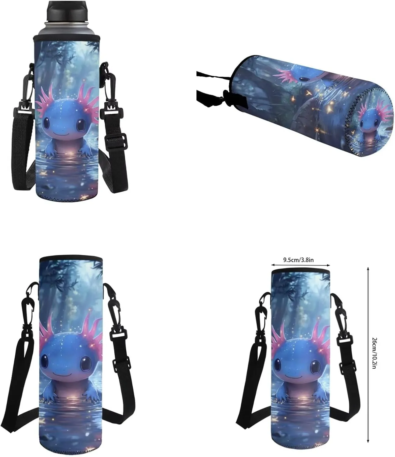 Rose Wolf Cool Backpacks for Boys Backpack with Lunch Box Pencil Case Water Cup Cover 17 Inch Large Capacity Kids Bookbag for Boys Elementary School bags 4 Pcs Hiking Daypacks