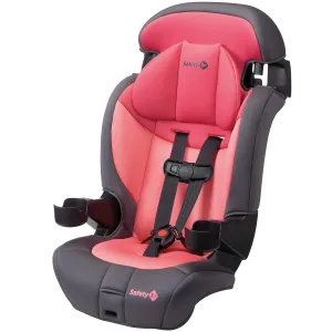 Safety 1st Grand 2-in-1 Booster Car Seat, Forward Facing Car Seat with Harness, High Back Booster Seat for Car, 30-65 Pounds and Belt-Positioning Booster, Car Seats, 40-100 Pounds, Sunrise Coral