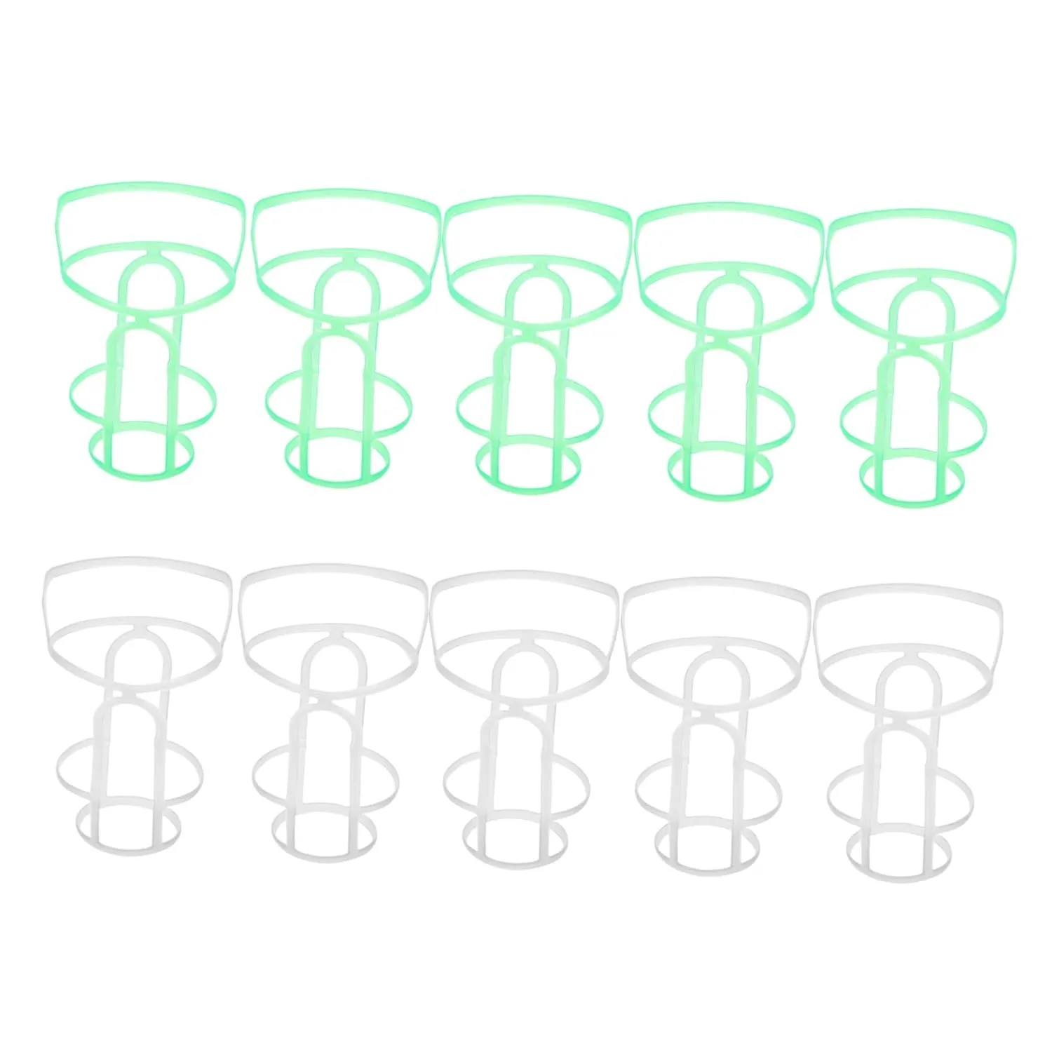 Saline Bottle Hanging Net Infusion Net Bag Pcs Plastic Drip Bottle Holder Medical Supplies Reusable Grid Cover
