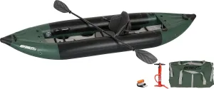 Sea Eagle 350FX Inflatable Explorer 1 Person 11’6” Fishing Kayak Fishing – Fishing, Touring, Camping & Whitewater