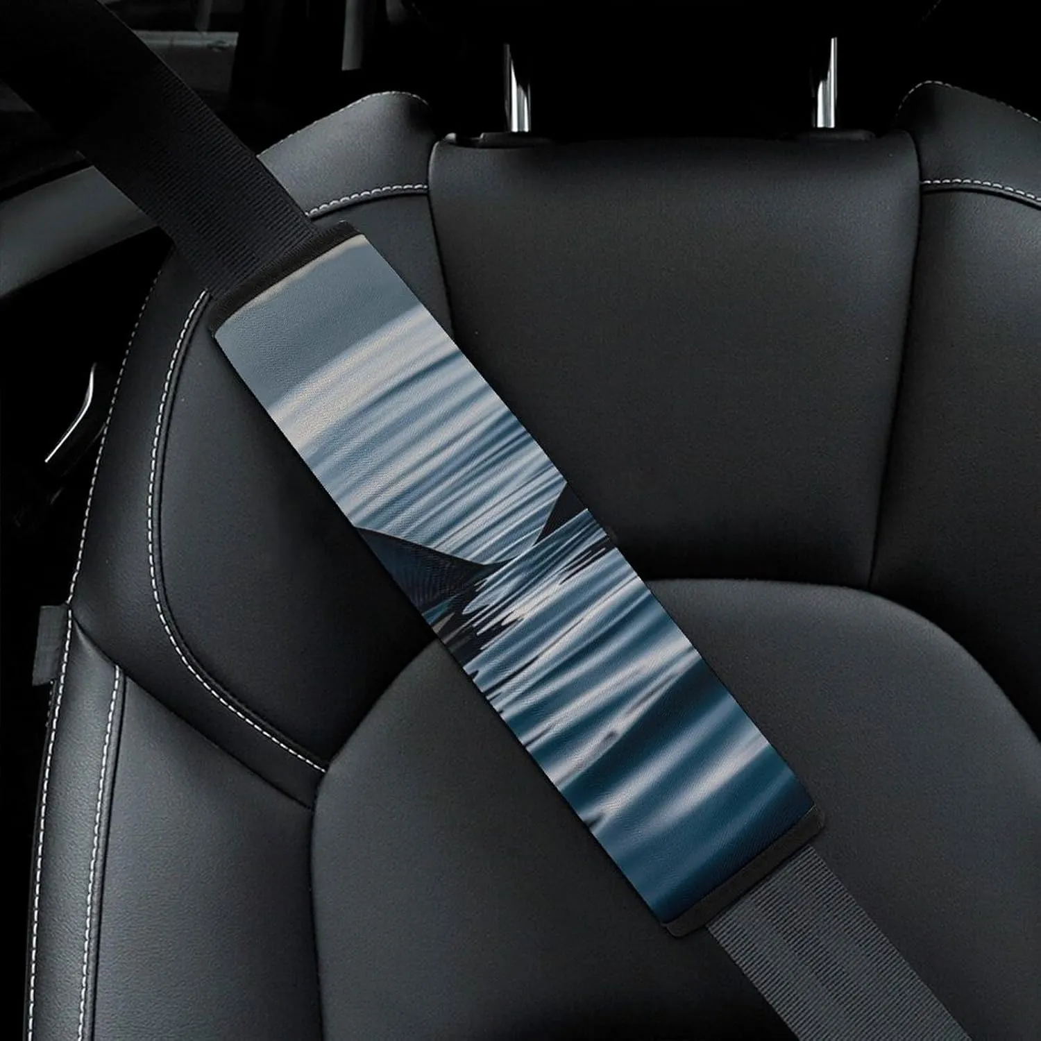 Shark Fin Water Auto Seat Belt Cover 1PCS Universal Car Seat Belt Shoulder Protector Pad, Protect Your Shoulders and Neck for Car Seat Belt, Shoulder Bag, Backpack