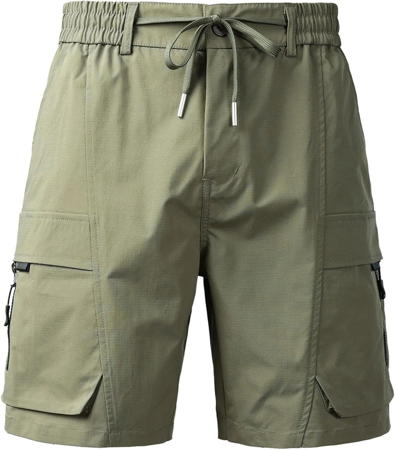 Shorts for Men Trendy Adjustable Track Regular Fit Date Belt Linen Short Shorts for Men Bungee Lightweight Cropped