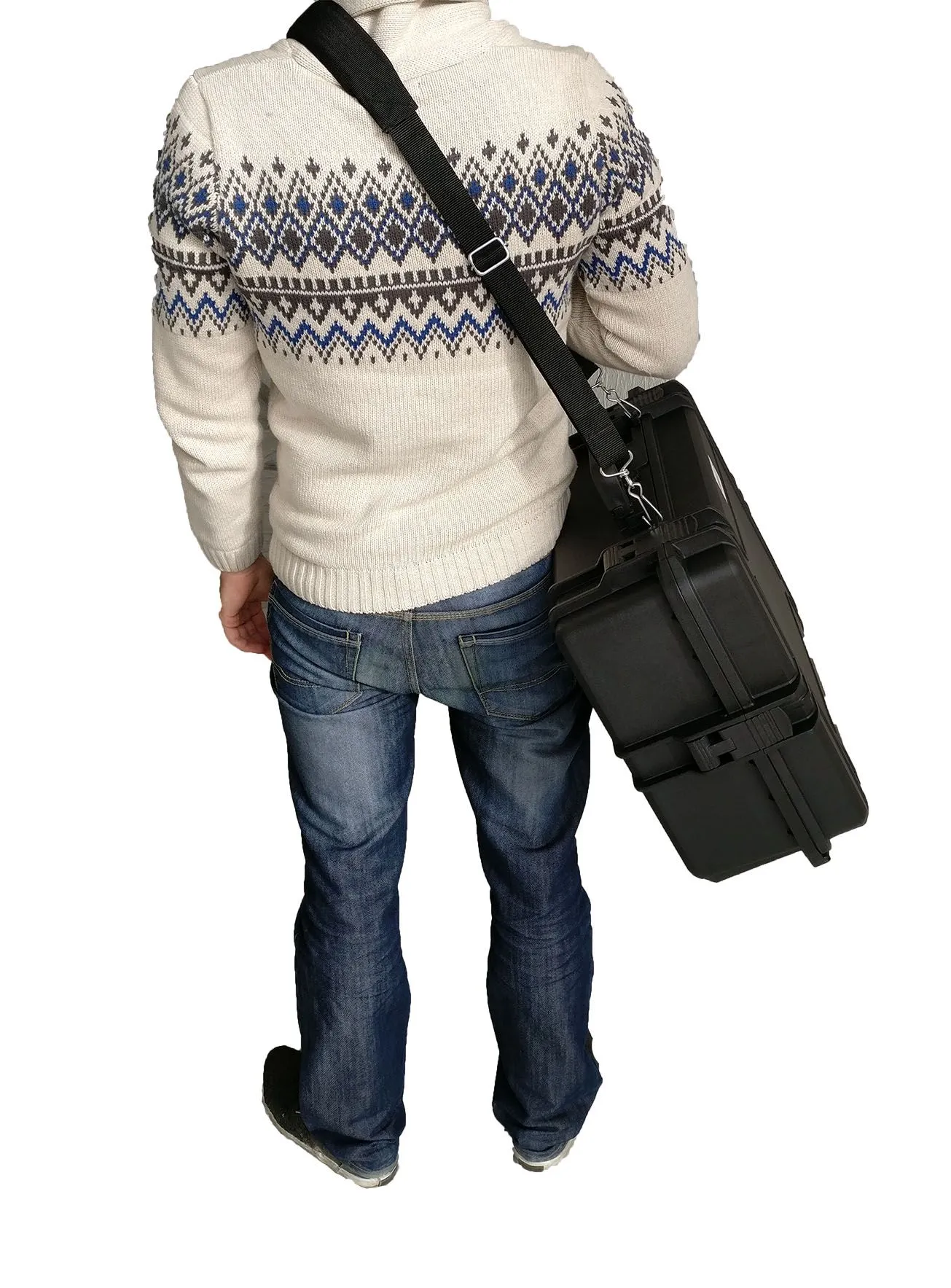 Shoulder strap for suitcase