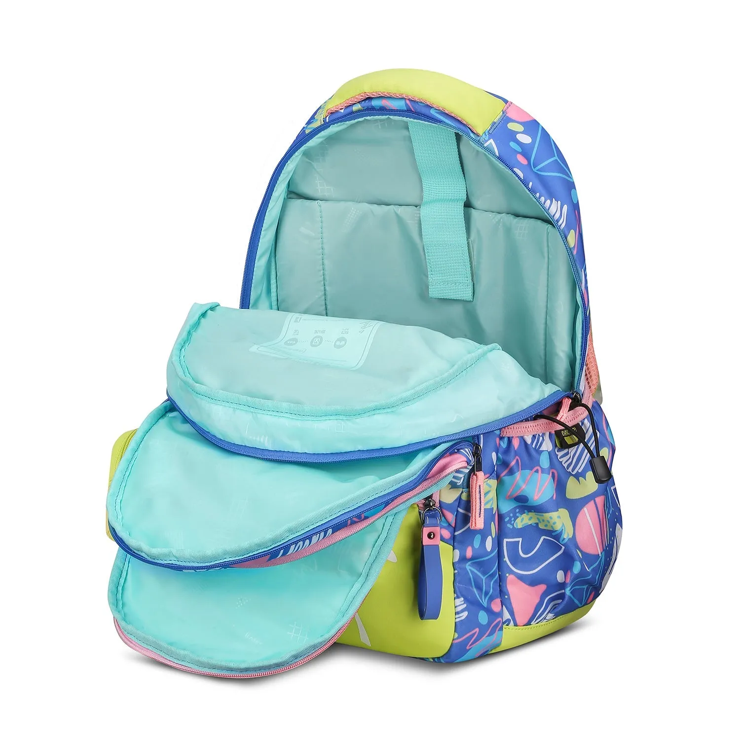 Skybags PEARL 04 SCHOOL BACKPACK LIME