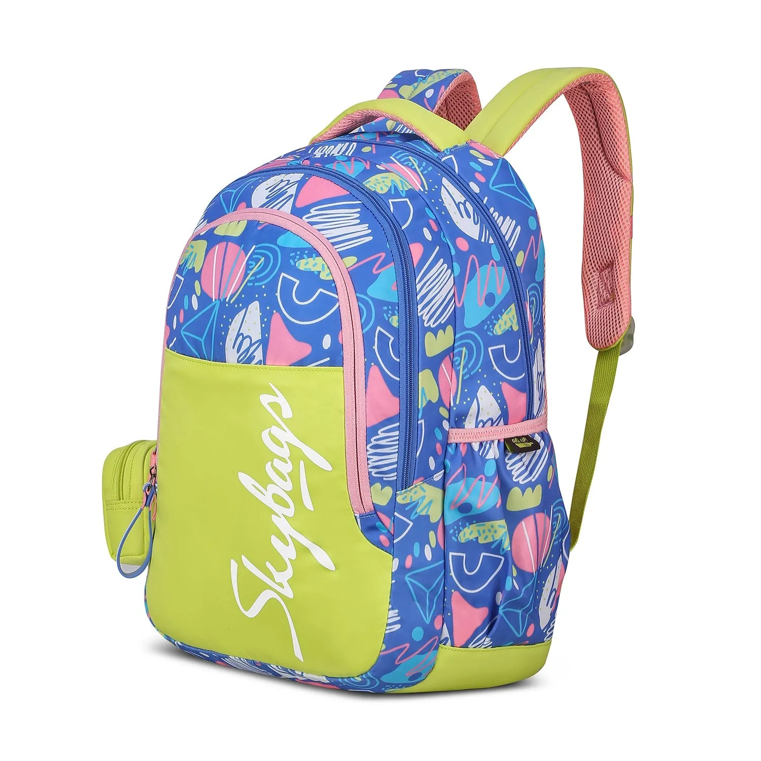 Skybags PEARL 04 SCHOOL BACKPACK LIME