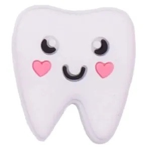 Smiling Tooth Shoe Charm