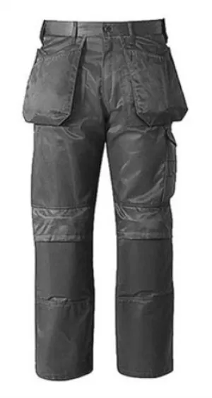 Snickers 5592 Black Craftsmen Duratwill Work Trousers, Size W38" - L35"