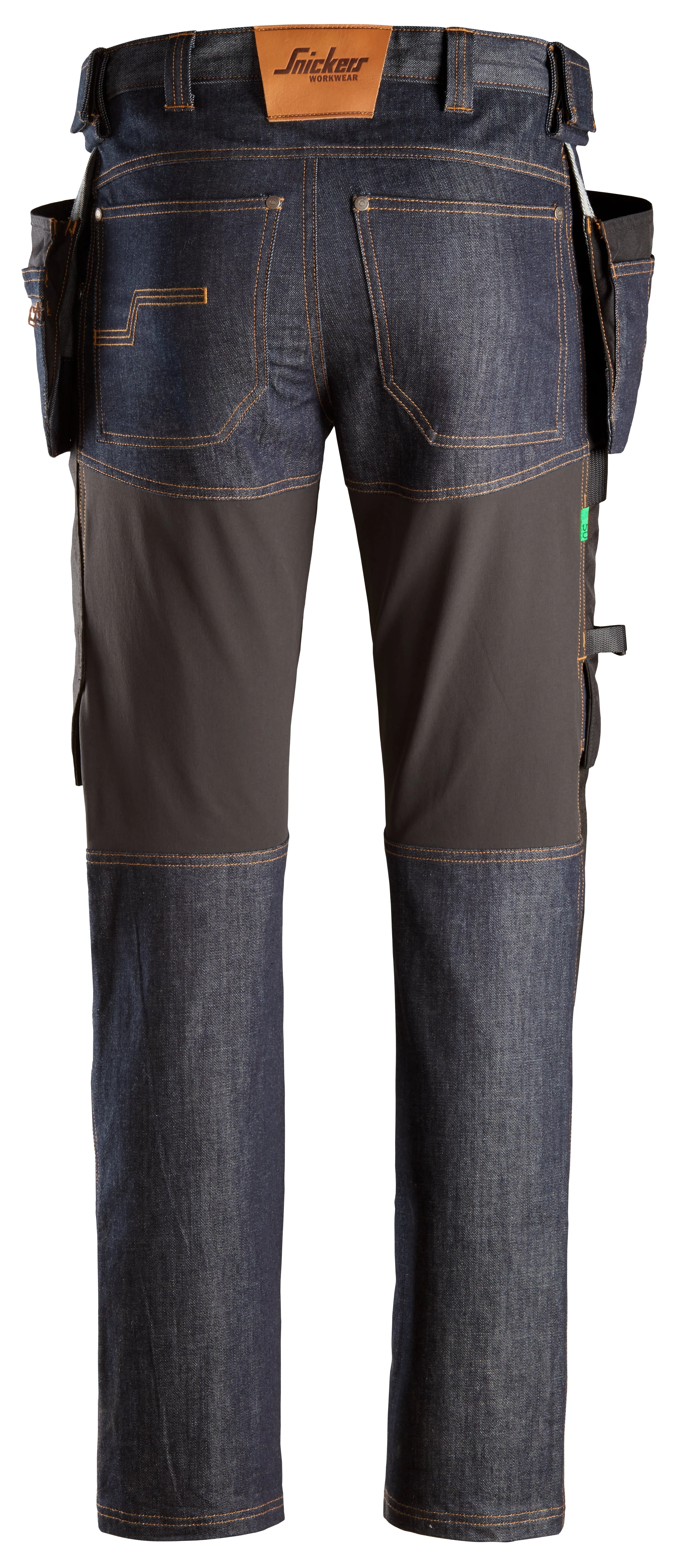 Snickers FlexiWork, Denim Work Trousers  Holster Pockets