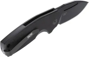 SOG Stout SJ Everyday Carry Portable Outdoor Camping Folding Knife | Ambidextrous Carry | CRYO D2 Steel Blade | Slip Joint