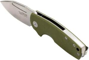 SOG Stout SJ Everyday Carry Portable Outdoor Camping Folding Knife | Ambidextrous Carry | CRYO D2 Steel Blade | Slip Joint