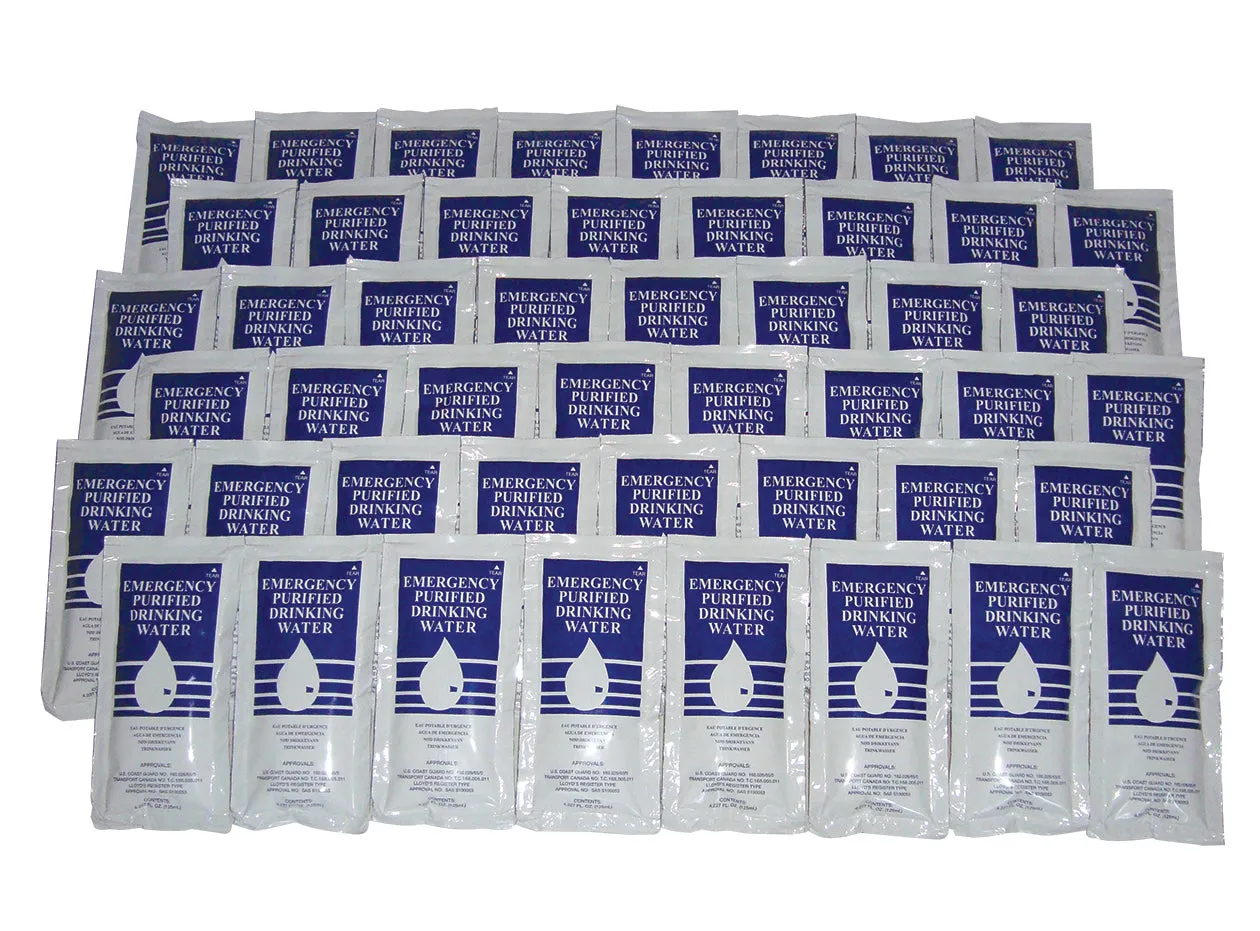 SOS Emergency Drinking Water - 4.227 oz (125 ml) Pouch