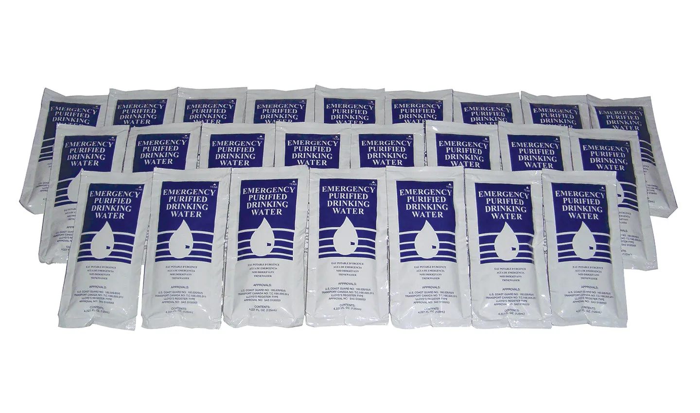 SOS Emergency Drinking Water - 4.227 oz (125 ml) Pouch