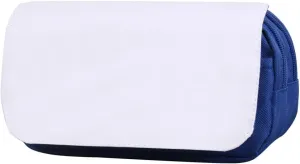 Sublimation Printable Blanks Cosmetic Bags Pencil Case Multipurpose DIY Heat Transfer Makeup Bags Organizer Bag Toiletry Pouch with Removable Flap for Sublimation