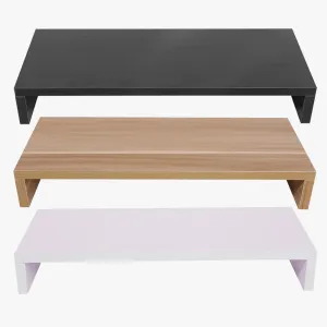 support en bois pour écran d'ordinateur et moniteur