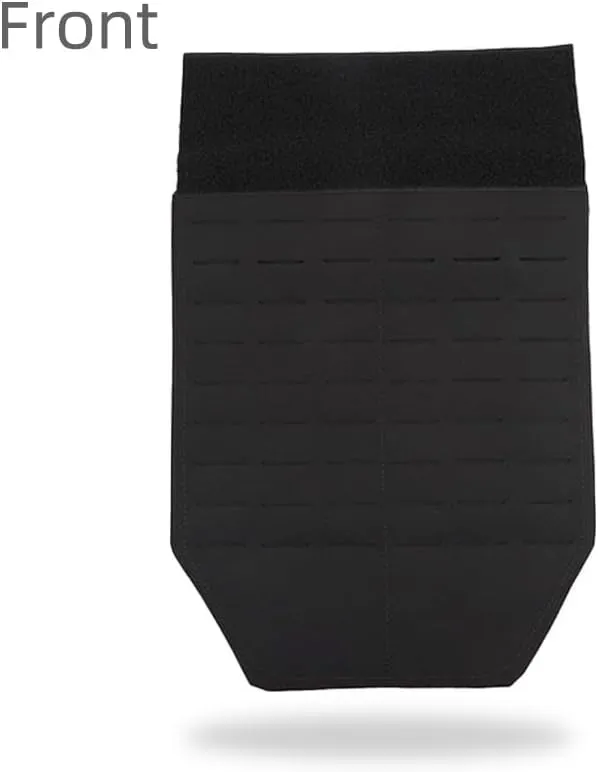 Tactical Crotch Protective Panel Crotch Guard Body Armor Groin Protector 500D Nylon with Foam Inset Padding