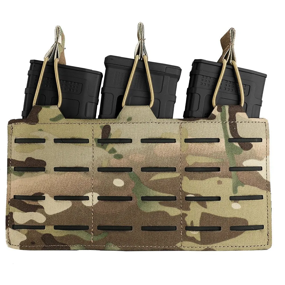 Tactical MOLLE Magazine Pouch: Single, Double, Triple Nylon Holder